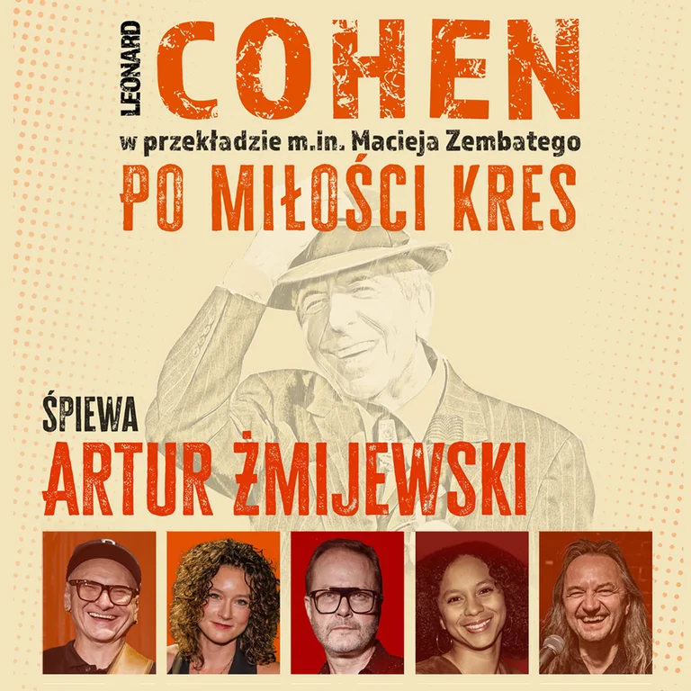 Artur Żmijewski śpiewa Cohena. Gdańsk, 29 sierpnia