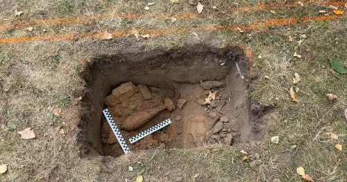 Prace na placu zabaw w Opolu przerwało wojenne znalezisko